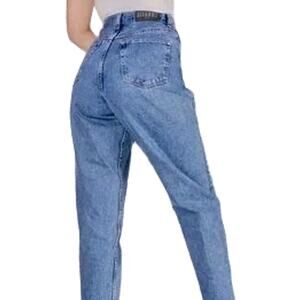 NWT VTG GITANO High Rise Tapered Leg Jeans in Medium wash  Early 90s  SZ 10